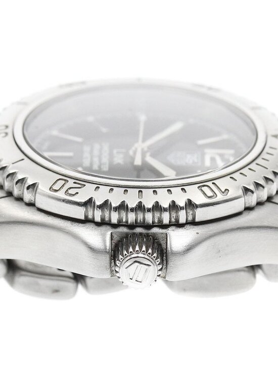 TAG HEUER Link WT5210 Chronometer Date Black Dial Automatic Men\'s Watch_946640 main image 4